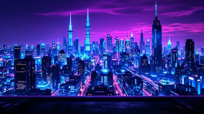霓虹都市 - 紫电影院 - 巴巴影视